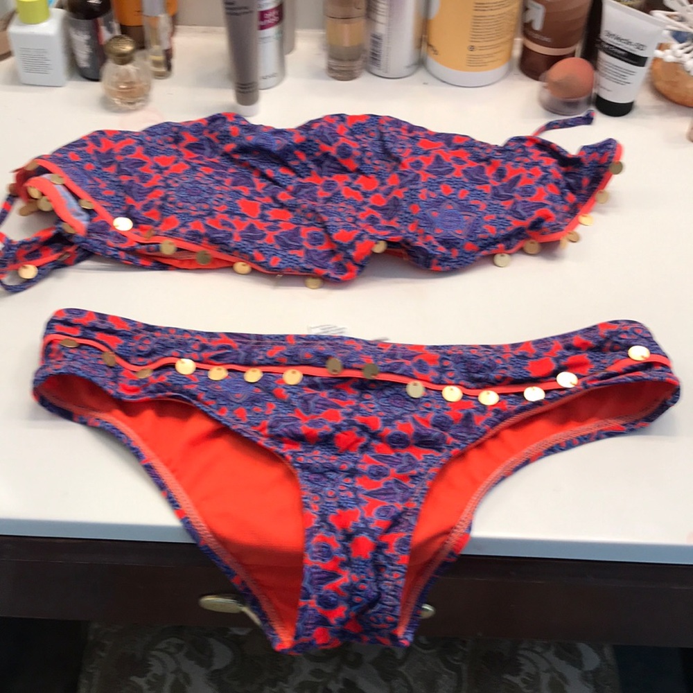 never worn halter bikini